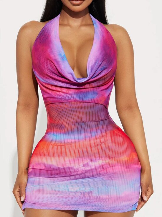 Brand new never worn Micro Mini Dress - fashion nova size XS - Picture 2 of 3